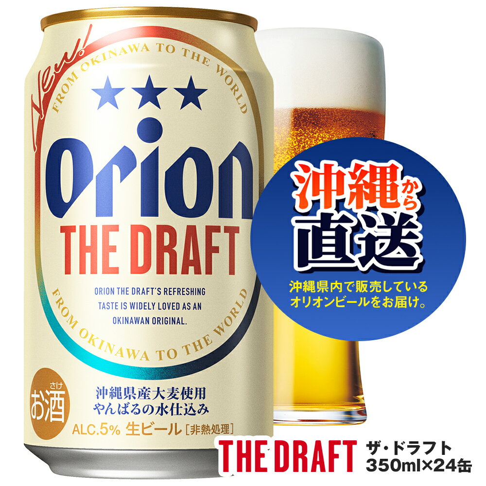 【ふるさと納税】オリオンビール　ザ・ドラフト（350ml×24缶）
