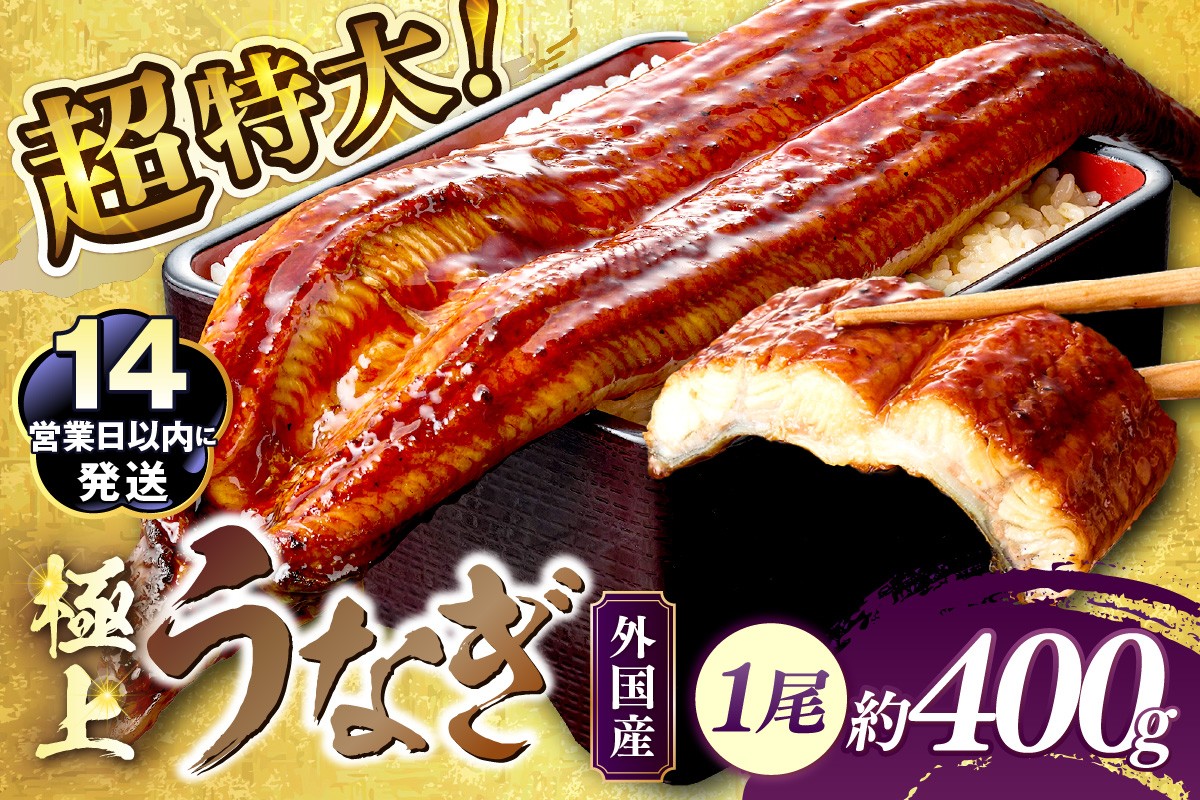 
            超特大！ふっくら肉厚！うなぎ蒲焼 1尾 400g前後 ＜鰻の蒲焼き ウナギのかば焼き 超特大かばやき 肉厚カバヤキ スタミナ 土用の丑の日 小分け 温めるだけ 簡単 レンジ調理＞　YK00402C・YK00402_01C・YK00402_02C
          