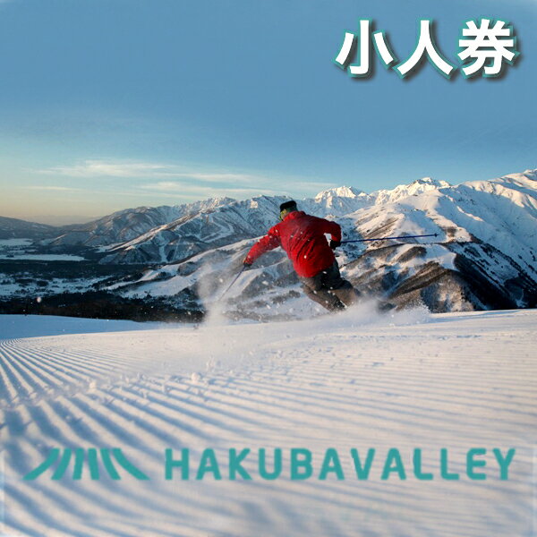 【ふるさと納税】HAKUBA VALLEY 10スキー場共通1日券 こども券 （6歳以上12歳以下対象） 選べる！【1枚・3枚・5枚】　長野県白馬村・小谷村・大町市　北アルプス　白馬バレー　ゲレンデ　スキー・スノーボード　旅行　スノーリゾート　小人　小学生　子ども