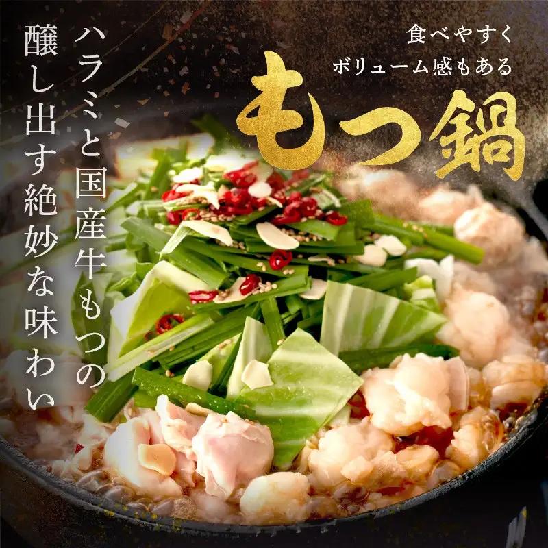 博多「華味鳥」もつ鍋セット(3-4人前)【B3-082】