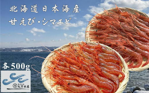 8-022-003　冷凍甘えび・しまえびセット 各500g