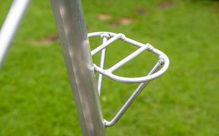 アルミ製 脚立 三脚 150 (長さ150㎝×幅95㎝(底部幅))  ライトステップSE-5 岩手県 北上市 N0083 三協製作所