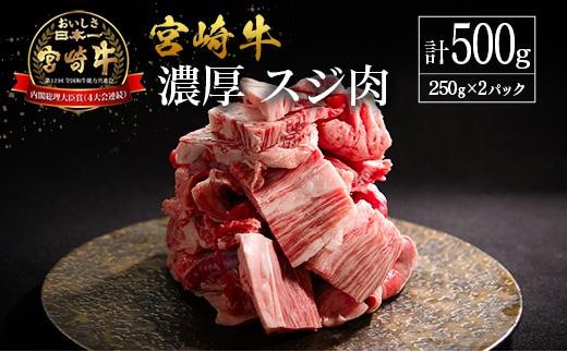 
                  宮崎県産 倉薗牧場 宮崎牛 濃厚スジ肉 約500g
                