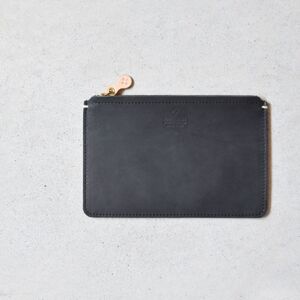 Teha’amana Square pouch S テハマナ スクエアポーチ S スモーク ブラウン  革 皮 雑貨 おしゃれ レザー 本革 こだわりの逸品 地域特産品 ギフト 自分用 人気 おすすめ