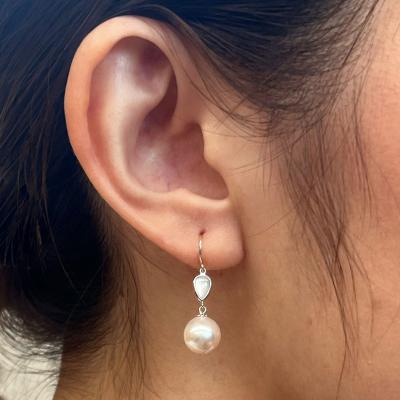 ふるさと納税 天草市 真珠 ピアス シェル 8-8.5mm ドロップ ホワイトピンク K14WG_S101-419 |  | 01