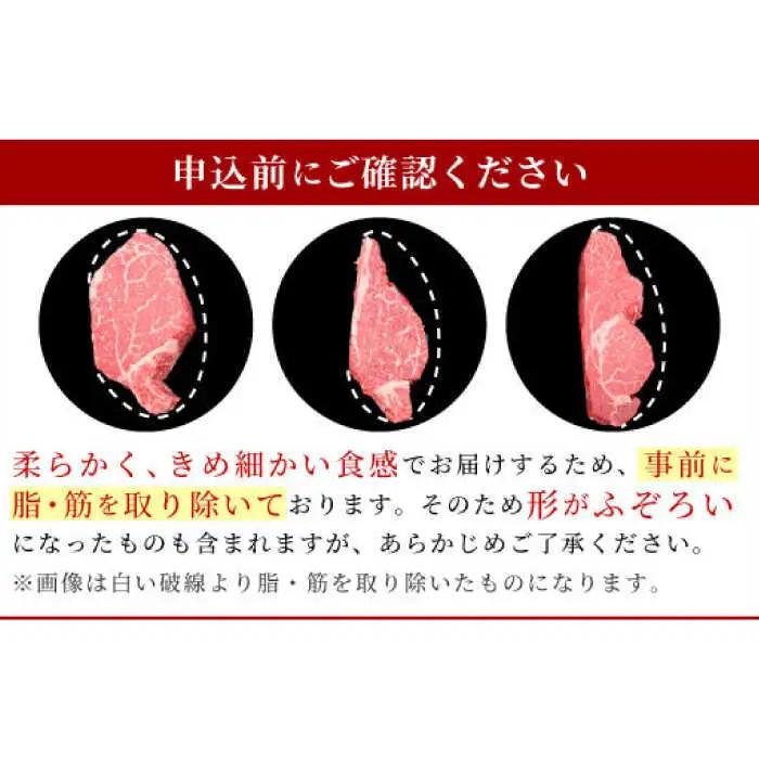 佐賀牛ヒレステーキ 2枚（計280g） / 牛肉 ブランド牛 / 佐賀県 / ふるさとの恵み（YD） [41AQAA024]