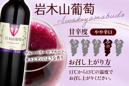 小坂七滝ワイナリー 岩木山葡萄 720ml×1本