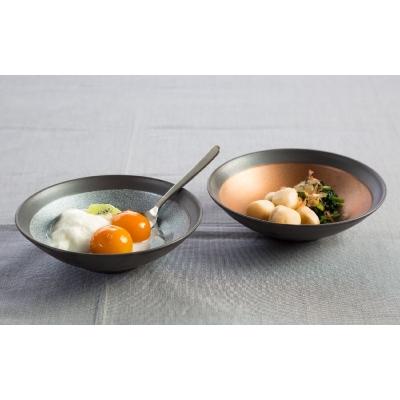 ふるさと納税 長崎県 【波佐見焼】14.5cmボウル2色2個セット 銅器彩【西海陶器】1 11480 |  | 01