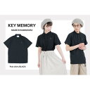 【ふるさと納税】《2》【KEYMEMORY鎌倉】KMポロシャツ BLACK　メンズLサイズ | ふるさと 納税 楽天ふるさと 神奈川 ファッション ブランド 鎌倉 服 洋服 レディース メンズ 女性 男性 ナチュラル シンプル 可愛い かわいい おしゃれ 有名 人気 おすすめ