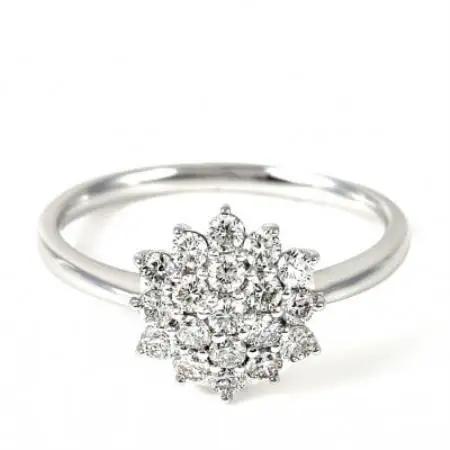 プラチナ ダイヤモンドリング 0.50CT  R3686DI-P2 #18【配送不可地域：離島・沖縄県】【1755020】
