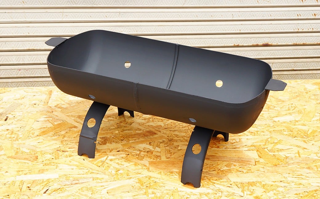 プロパン ボンベ BBQ コンロ 600型 (低床型) 鉄板 網