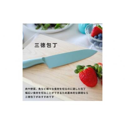 ふるさと納税 春日井市 【ネモフィラブルー】オールステンレスのカラー包丁「haleiro(ハレイロ)」サントク |  | 01