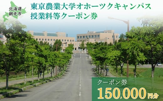
                  東京農業大学オホーツクキャンパス授業料等150,000円分クーポン券 【 ふるさと納税 人気 おすすめ ランキング 授業料等 大学 東京農業大学 東農大 東京農業 オホーツク キャンパス クーポン 券 学生 北海道 網走市 】 ABBD005
                