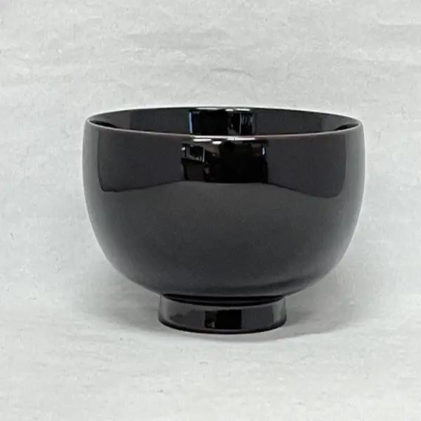 川連漆器 本溜内黒4.4寸椀 漆器 漆器 【(株)佐藤商事】[B5-5501]
