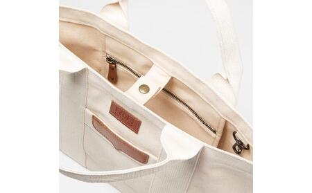 琉球帆布 ベーシックトートM 【キナリ】