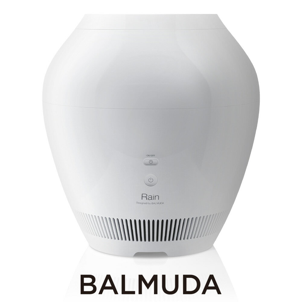 【ふるさと納税】バルミューダ Rainホワイト ERN-1100SD-WK／JP ｜ BALMUDA レイン スタンダードモデル 気化式 加湿器 大容量 お手入れ簡単 家電 おしゃれ リビング 武蔵野市 レビューキャンペーン 【7営業日以内発送】 楽天スーパーSALE 9月開催