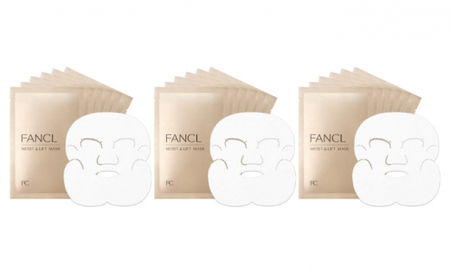 ファンケル 定期便 3回 3箱 パック モイスト＆リフトマスク FANCL  美容 化粧品 コスメ エイジングケア スキンケア フェイスマスク 保湿 日用品 美容品 国産 備蓄 通販 送料無料 ふるさと納税 日野町 ]