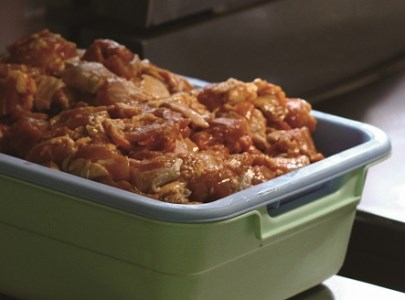 中津からあげ 骨なしもも肉 【調理済みタイプ】 500g×2 まぢからあげ店 | お肉 鶏肉 からあげ もも肉 レンジ 大分県 中津市
