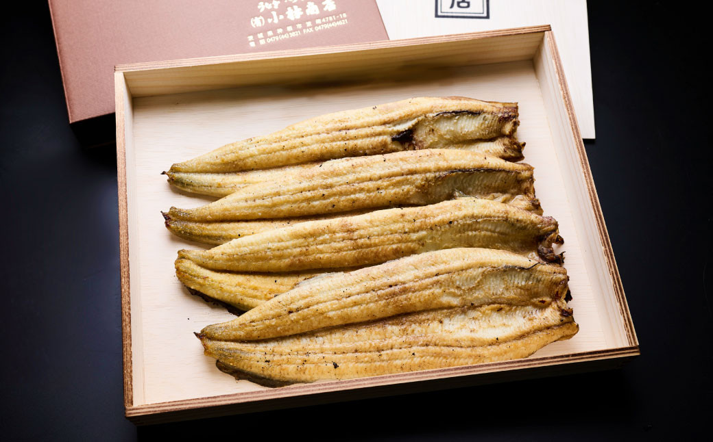こだわりの逸品！ 国産 白焼 うなぎ 約135g×4尾