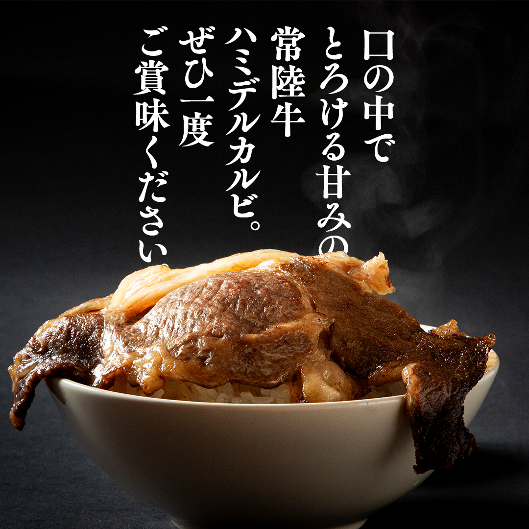 【 スピード発送 】【 常陸牛 】A5 等級 ハミデルカルビ 300g (2～3枚) ひたちぎゅう ブランド牛 カルビ 国産牛 黒毛和牛 和牛 国産黒毛和牛 お肉 A5ランク 高級 BBQ パーティ 