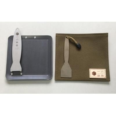 ふるさと納税 幸田町 一六鉄器『ロクミリ鉄板150×150』  フルセット |  | 01