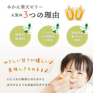 愛媛でしか栽培できない希少柑橘 媛小春(ひめこはる)寒天ゼリー8本セット 【C25-82】【1305617】 YWTAP043