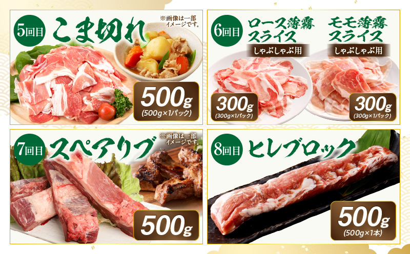 【全12回】《放牧和豚》厳選食べつくし定期便_M387-T007-12-1