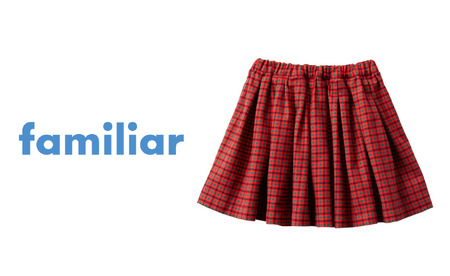 【ファミリア（familiar）】スカート（240382） カラー：XF・サイズ：80