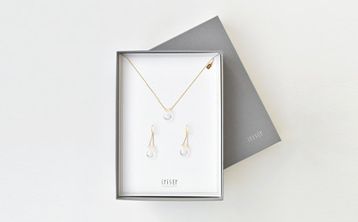 iriser（イリゼ）ていてつ ネックレス・ピアス セット