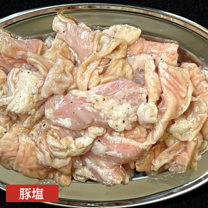 【12回 定期便 】 ホルモン 塩焼き・ニンニク味噌焼きセット 大容量セット 総計14.4kg / 肉 豚肉 直腸 豚テッポウ 希少部位 国産 / 南島原市 / はなぶさ [SCN143]_イメージ4