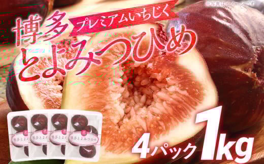 博多とよみつひめ 1,000g（４パック）【2026年8月～10月に発送予定】 CD23