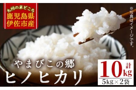 A7-02 特別栽培ヒノヒカリ(計10kg・5kg×2袋)  白米 精米 ひのひかり 鹿児島 お米 米 伊佐米【やまびこの郷】