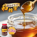 【ふるさと納税】【お中元対象】和蜂蜜（ニホンミツバチはちみつ） 1,200g [JDP007] ハチミツ 蜂蜜 はちみつ ジャム 日本ミツバチ 二ホンミツバチ 69000 69000円 のし プレゼント ギフト