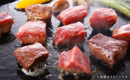 くまもと 黒毛和牛 和王 サイコロステーキ 約500g（約500g×1P）サイコロステーキ[AYBR034]