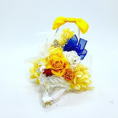 ふるさと納税 田原本町 プリンセスのガラスの靴　『真実の愛　ハッピーイエロー』
