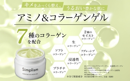 シンプリズム アミノ&コラーゲンゲルV 100g ウィルミナ  UMN033