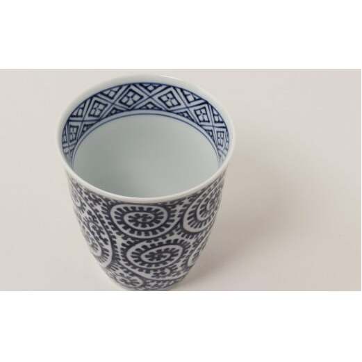 有田焼 蛸唐草 フリーカップ【道雪窯】食器 器 うつわ 染付 手書き たこ唐草 タコ唐草 A45-300_イメージ2