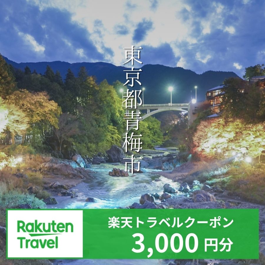 【ふるさと納税】【東京都青梅市】対象施設で使える 楽天トラベルクーポン 寄付額10,000円（3,000円クーポン）　高級宿 宿泊券 旅行 旅行券 楽天トラベル トラベル クーポン ホテル 旅館 東京 青梅