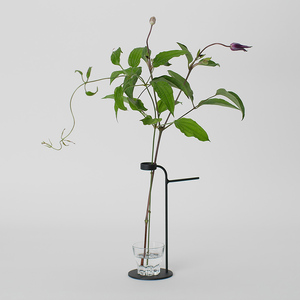 Vase Line-S （ベース　ライン　エス） 一輪挿し ホワイト  EB8-0713