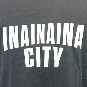 INA CITY Tシャツ ブラックMサイズ | アパレル 服 洋服 Tシャツ ロゴT シャツ 伊那デザイン シンプルT ホワイト ブラック ご当地T ローカルブランド カジュアル 伊那市 ふるさと納