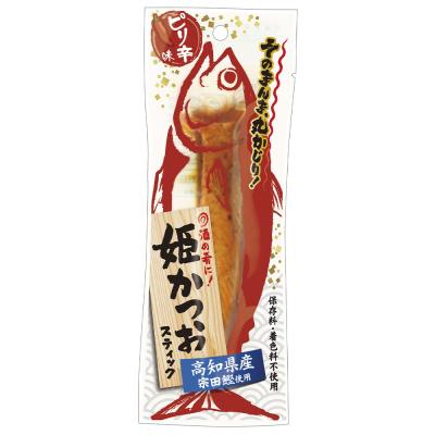 ふるさと納税 土佐清水市 姫かつおスティック 1本 (ピリ辛味) 保存食 災害備蓄 そのまま丸かじり!【R01105】 |  | 01
