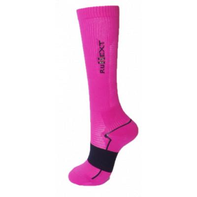 ふるさと納税 葛城市 スポーツ用　RunNextコンプレッションハイソックス★ピンク　23〜25cm