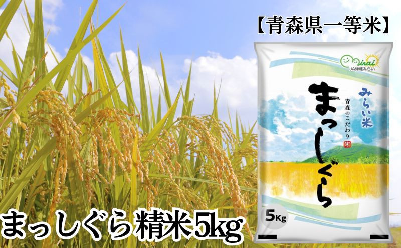 
            「令和6年産」まっしぐら 精米 5kg【青森県産 一等米】
          