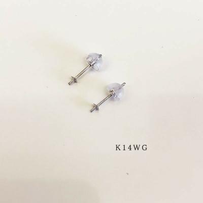 ふるさと納税 志摩市 志摩産 アコヤ真珠 8-8.5ミリ 3粒ライン ピアス (K14WG) |  | 01