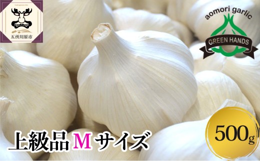 青森県産にんにく（上級品）500gMサイズ ホワイト六片 にんにく 青森 五所川原 大蒜 ニンニク