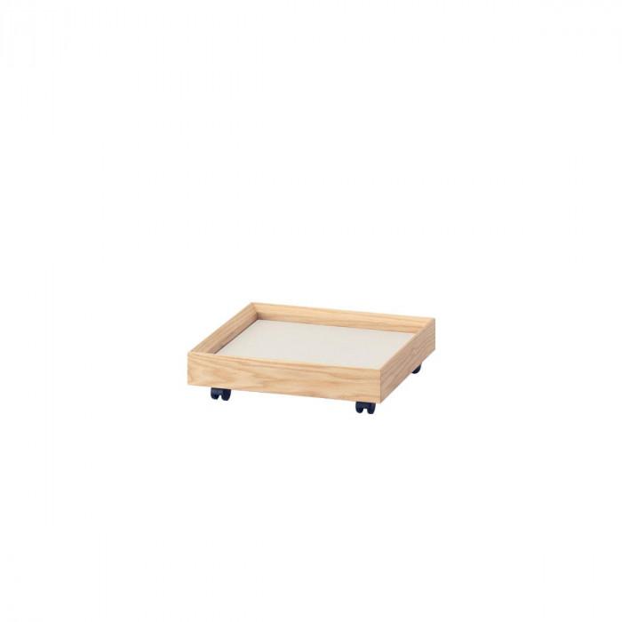 【ふるさと納税】旭川家具　コサイン　プラント ムーバー (スクエア)_01870 | 国産 国産家具 旭川家具 プラント 鉢 鉢植え 植物 飾り キャスター 園芸ラック 家具 インテリア 天然木 北海道 送料無料