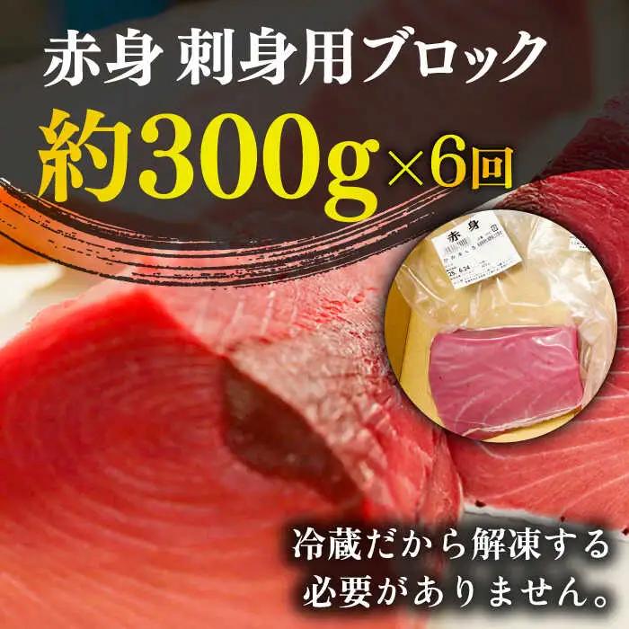【全6回定期便】五島列島産養殖生本かみマグロ 赤身 300g[RBP024] 本マグロ 本まぐろ 本鮪 本マグロ 本まぐろ 本鮪 本マグロ 本まぐろ 本鮪 本マグロ 本まぐろ 本鮪九州 長崎
