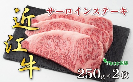 近江牛 サーロイン ステーキ 250g 2枚 エコ 近江牛