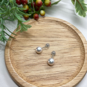 プラチナ あこや真珠 パールピアス 7mm (PE1060KD-7mm)