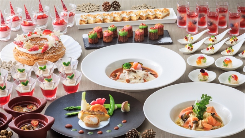 【2025年9月10日まで受付！】大磯プリンスホテル　S.DINING「季節のセミブッフェ」ペアランチ券